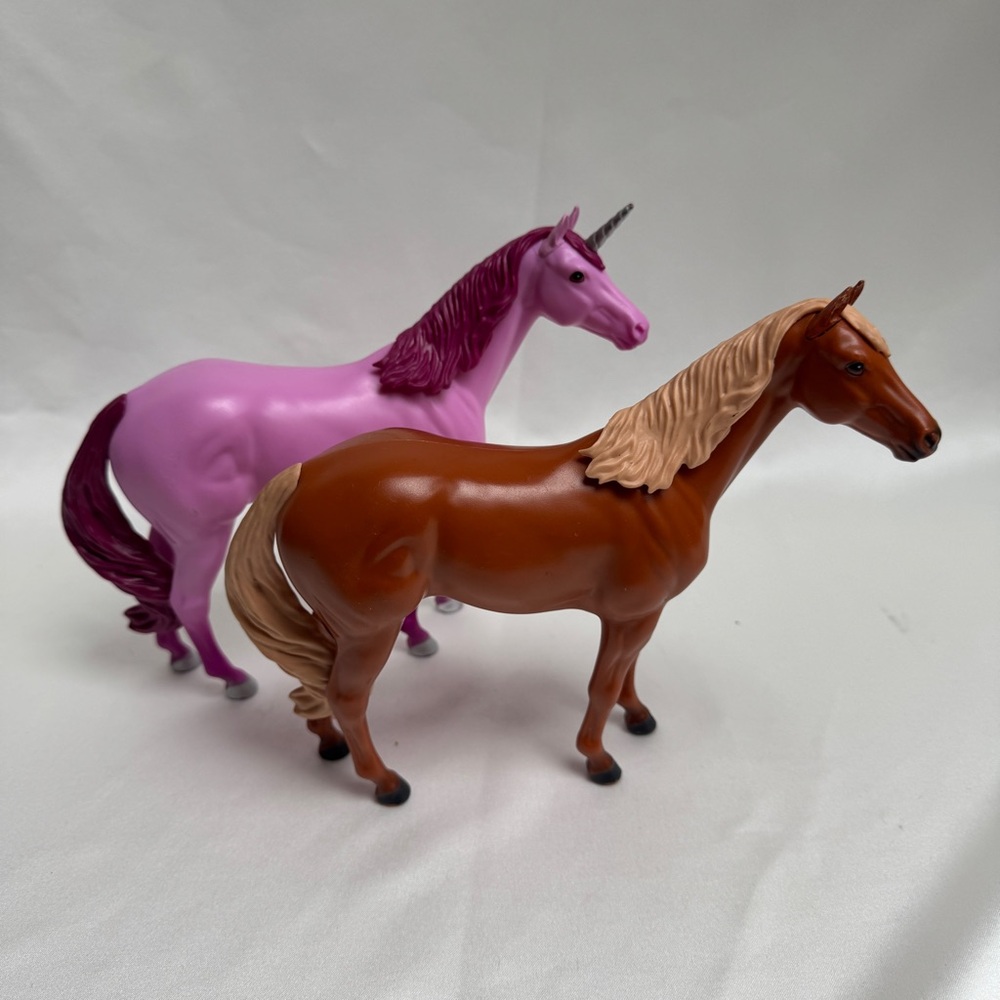 *SOLD ON FB* Breyer Hazel Horse & Breyer Paddock Pals Unicorn